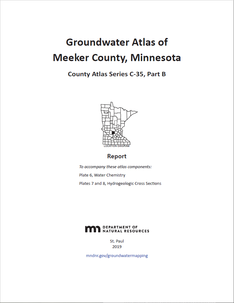 New DNR Groundwater Atlas: Meeker County