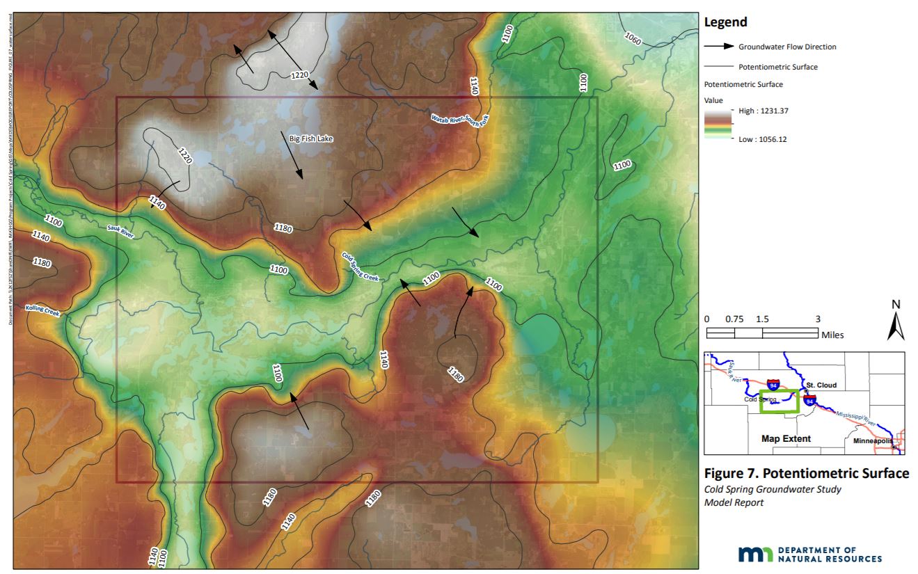 DNR Cold Spring Groundwater Model